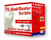 75 Professional Scripts In Our New WebMaster Scripts Package
